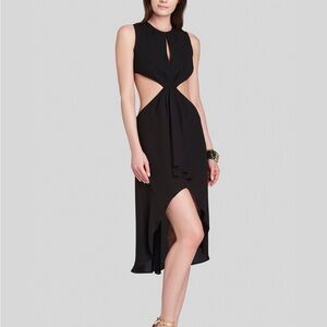 BCBGMaxAzria Black High Low Dress